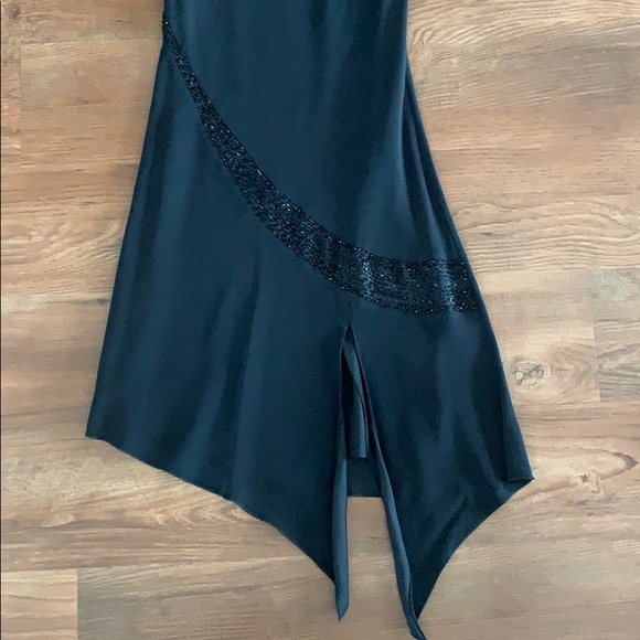 İpekyol Asymetric Beaded Black Dress - Picture 6 of 13